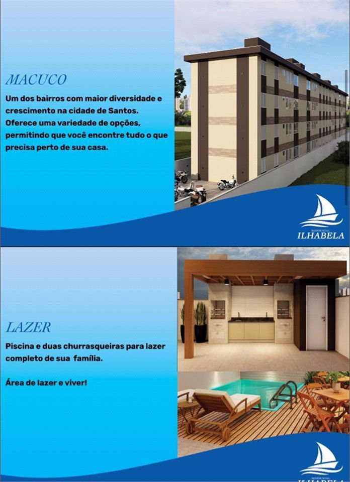 Apartamento Residencial à venda, Macuco, Santos - AP1347.