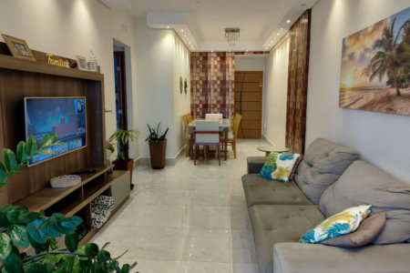 Apartamento com 2 dormitórios à venda, 76 m² por R$ 1.150.000,00 - Gonzaga - Santos/SP