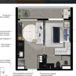 Studio à venda com 1 quarto em Vila Olímpia, São Paulo, SP