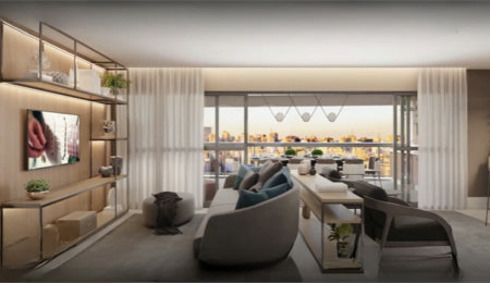 Apartamento à venda com 3 suítes em Brooklin, São Paulo, SP