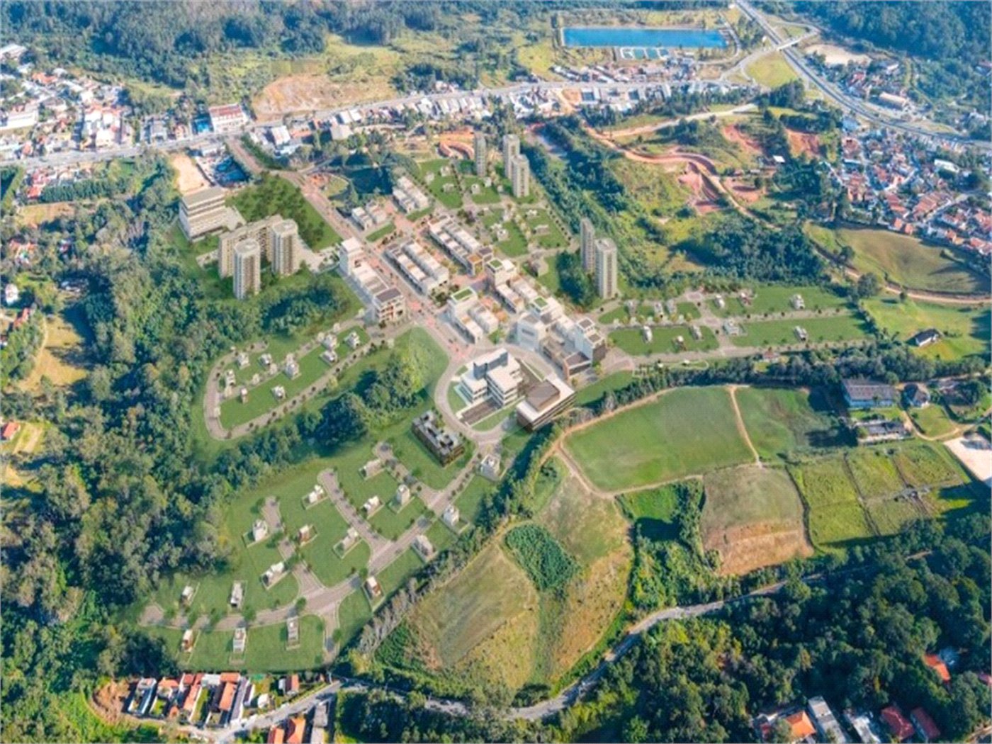 Terreno à venda no condomínio Eixo Esplanada, Vargem Grande Paulista - SP