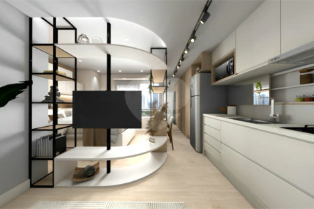 Apartamento à venda com 1 quarto no Centro, Mogi das Cruzes, SP