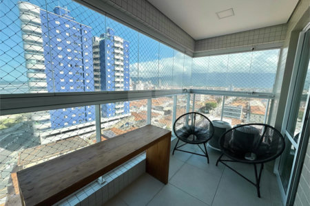 Apartamento à venda com 2 quartos em Caiçara, Praia Grande, SP