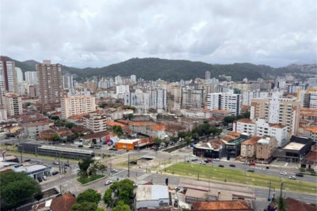 Apartamento com 4 dormitórios à venda, 179 m² por R$ 2.500.000,00 - Gonzaga - Santos/SP