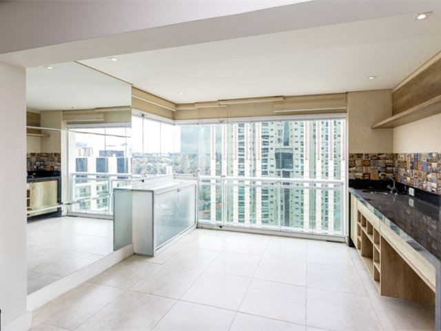 Apartamento à venda com 1 suíte em Brooklin, São Paulo, SP