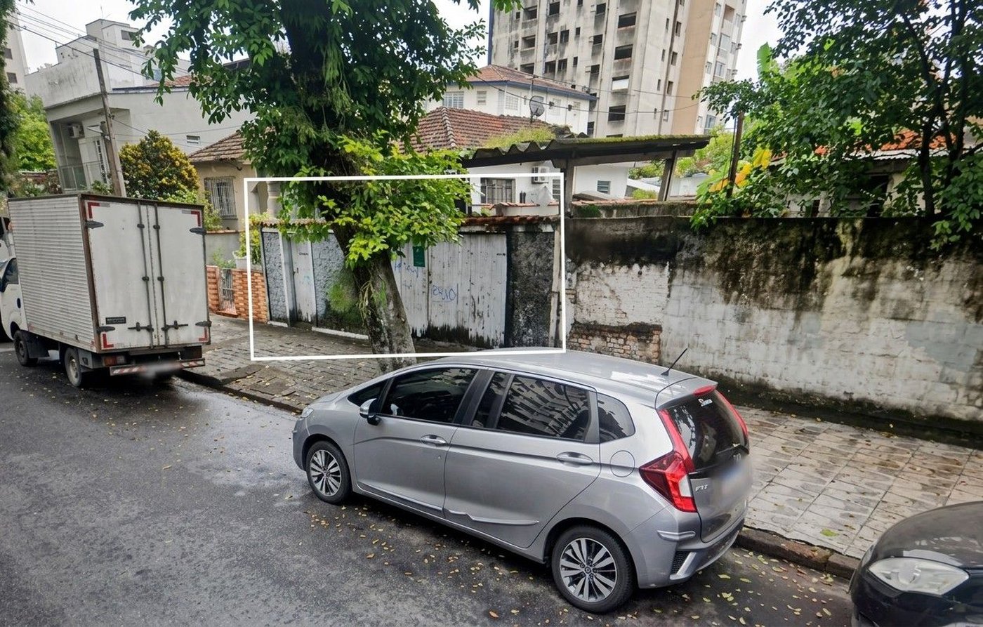 Terreno à venda, 234 m² por R$ 825.000,00 - Embaré - Santos/SP