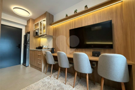 Studio à venda com 1 quarto em Indianópolis, São Paulo, SP