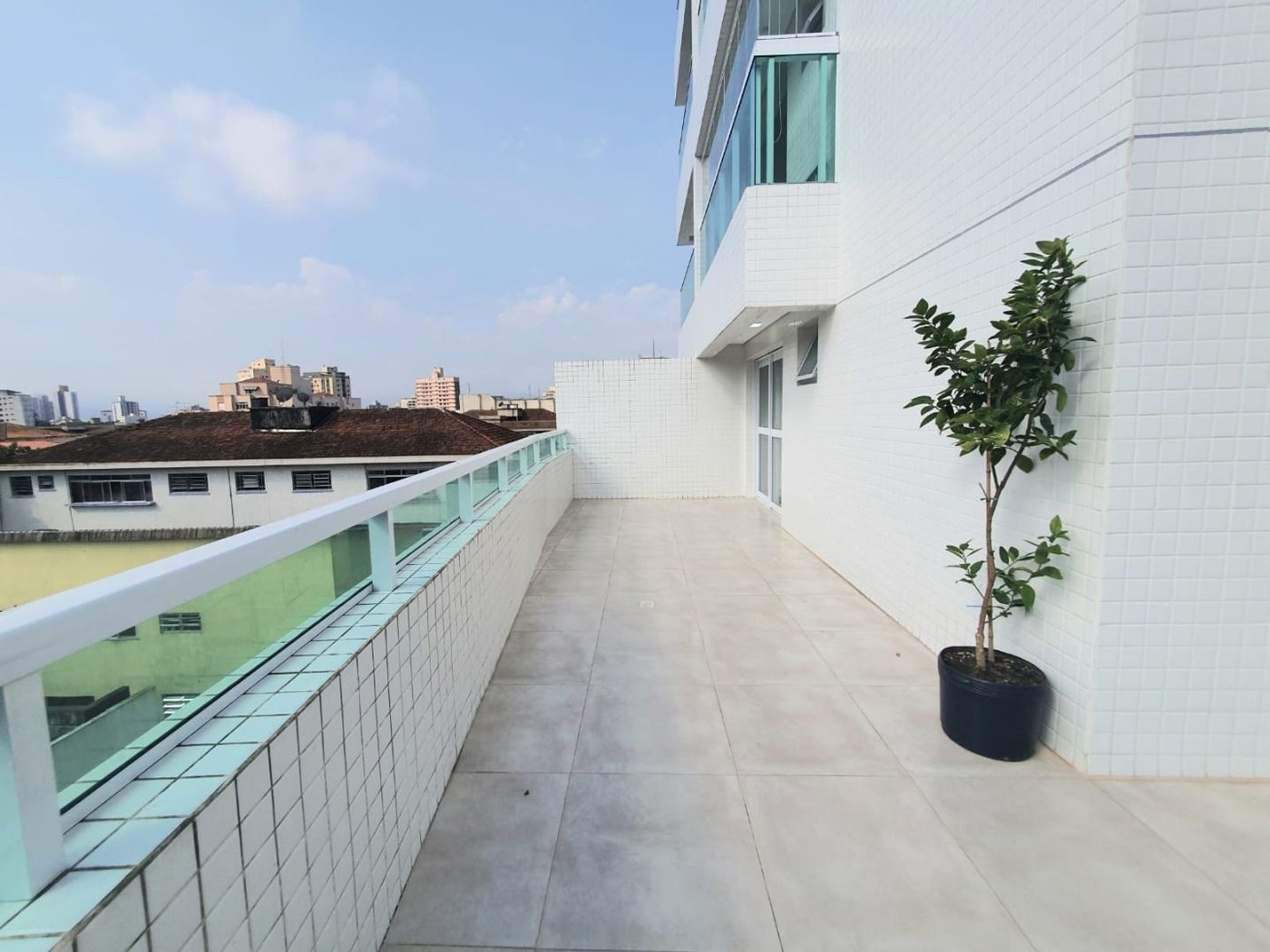 Apartamento Garden 94 m² com 2 dormitórios para venda ou aluguel no Embaré - Santos/SP