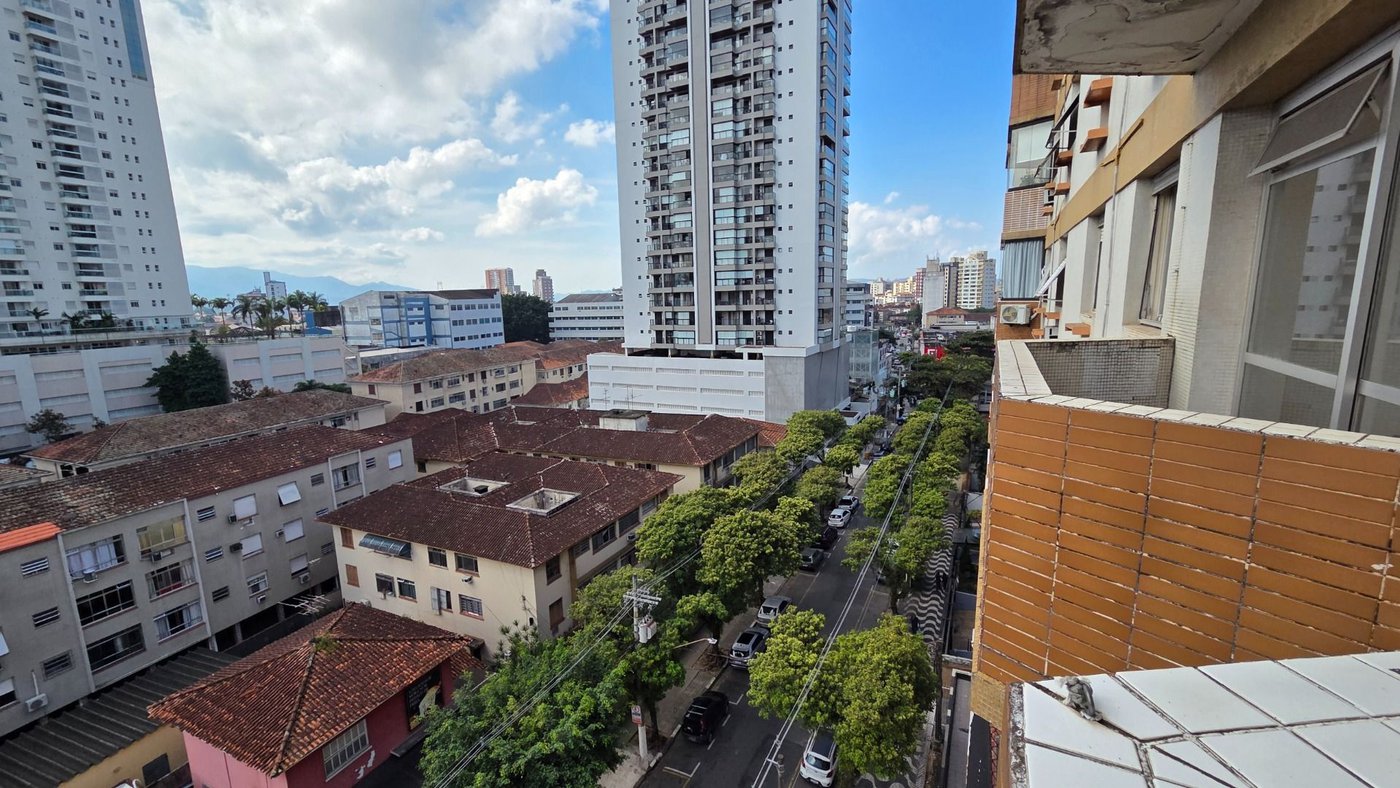 Apartamento com 3 dormitórios à venda, 105 m² por R$ 740.000,00 - Boqueirão - Santos/SP