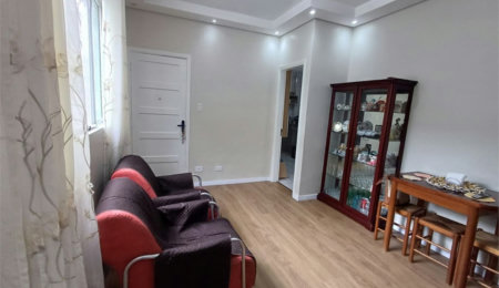 Apartamento com 2 dormitórios à venda, 59 m² por R$ 420.000,00 - Gonzaga - Santos/SP