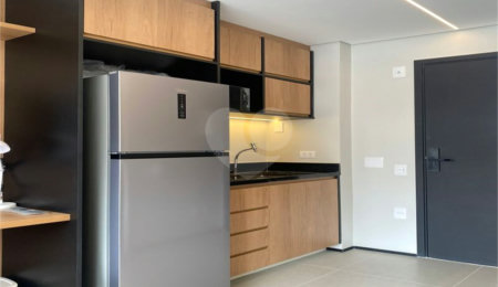 Apartamento para alugar com 1 quarto em Santo Amaro, São Paulo, SP