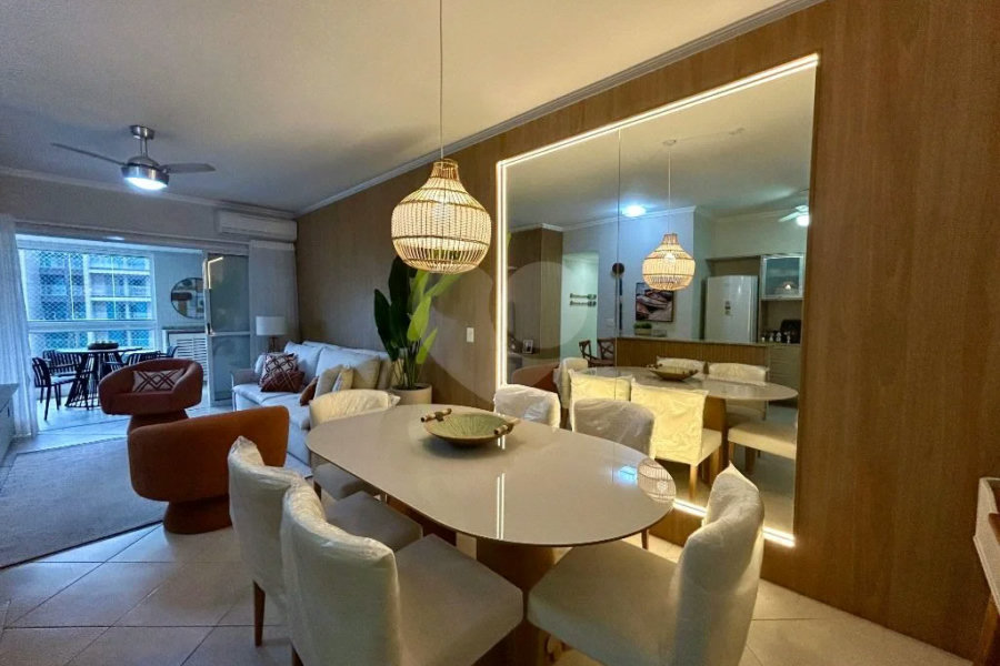 Apartamento à venda com 4 quartos, sendo 2 suítes, em Riviera de São Lourenço, Bertioga, SP