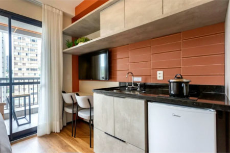 Apartamento à venda com 1 quarto em Jardim das Bandeiras, São Paulo, SP