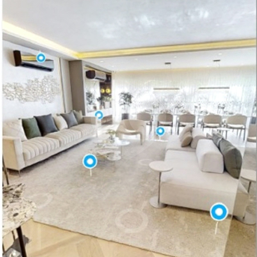 Brooklin Novo- Apto com 3 suites, 2 vagas - 145 m² - Quadra de tenis