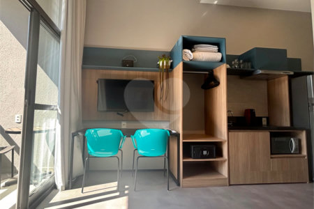Studio à venda ou para alugar com 1 suíte em Jardim das Acácias, São Paulo, SP