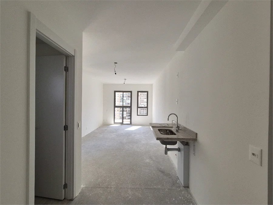 Apartamento à venda com 1 quarto em Brooklin Paulista, São Paulo, SP