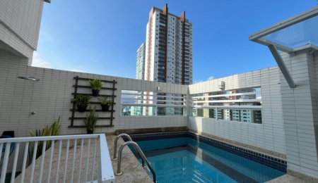 Cobertura com 2 dormitórios à venda, 175 m² por R$ 1.490.000,00 - Pompéia - Santos/SP