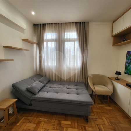 Apartamento à venda com 1 quarto em Vila Buarque, São Paulo, SP