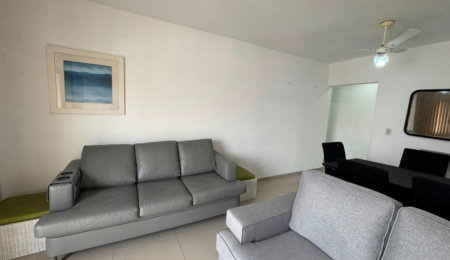 Apartamento com 3 dormitórios para alugar, 80 m² por R$ 4.000,02/mês - Balneário Cidade Atlântica - Guarujá/SP