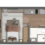 Apartamento à venda com 1 quarto em Vila Clementino, São Paulo, SP