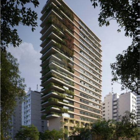 Apartamento à venda com 3 suítes em Cerqueira César, São Paulo, SP