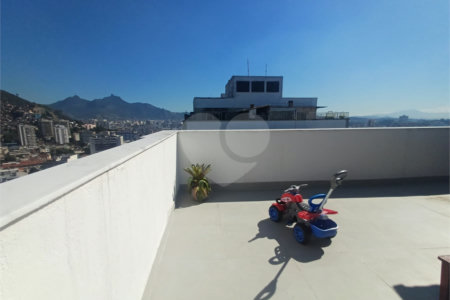 Cobertura à venda com 3 quartos em Rio Comprido, Rio de Janeiro, RJ