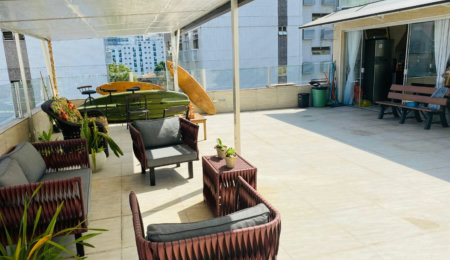 Cobertura com 5 dormitórios à venda, 406 m² por R$ 3.500.000,00 - Aparecida - Santos/SP