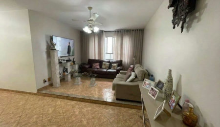 Apartamento com 3 dormitórios à venda, 131 m² por R$ 880.000,00 - Marapé - Santos/SP