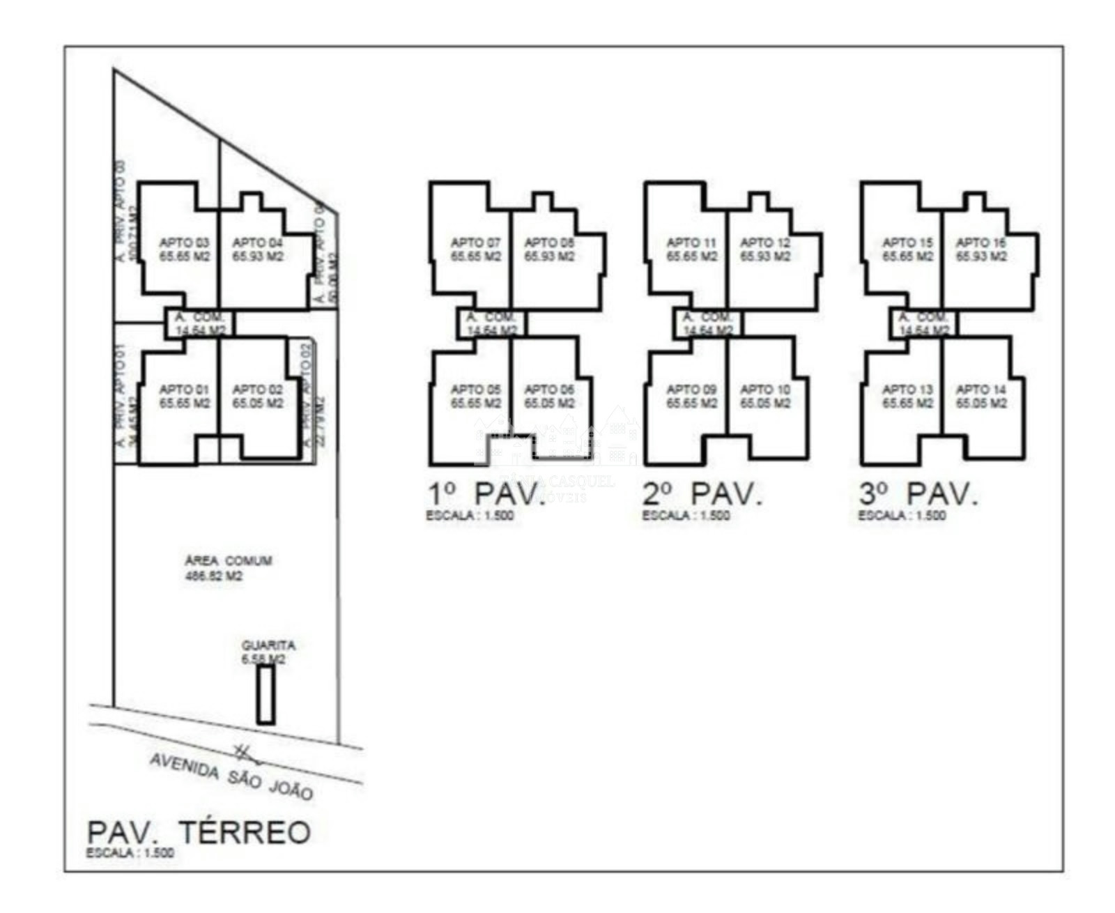 Apartamento, 3 quartos, 65 m² - Foto 5