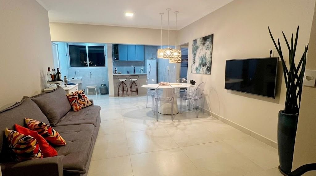 Apartamento com 2 dormitórios à venda, 76 m² por R$ 365.000,00 - Vila Júlia - Guarujá/SP