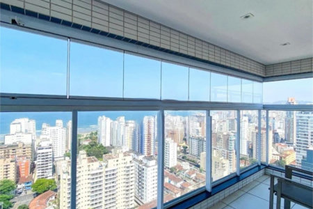 Apartamento com 1 dormitório à venda, 52 m² por R$ 715.000,00 - Embaré - Santos/SP