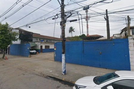 Terreno para alugar, 1250 m² por R$ 30.796,00 - Macuco - Santos/SP