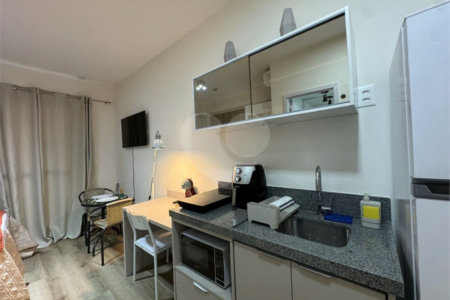 Apartamento à venda com 1 quarto em Vila Cordeiro, São Paulo, SP