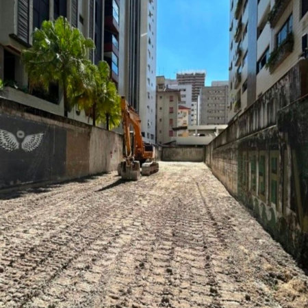 Terreno para alugar, 480 m² por R$ 35.000,00/mês - Gonzaga - Santos/SP