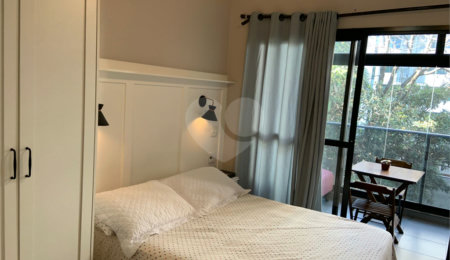 Apartamento à venda ou para alugar com 1 quarto em Pinheiros, São Paulo, SP