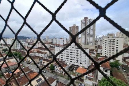 Apartamento com 2 dormitórios à venda, 80 m² por R$ 500.000,00 - Campo Grande - Santos/SP