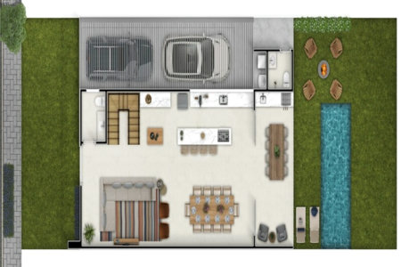 Casa à venda com 3 suítes no condomínio Lagú, São Roque - SP