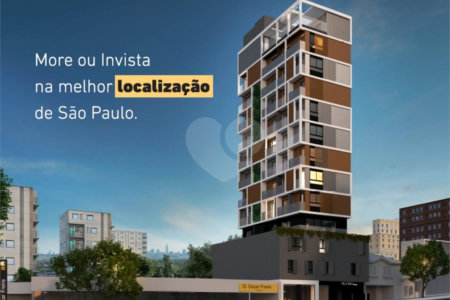 Apartamento à venda com 1 quarto em Pinheiros, São Paulo, SP