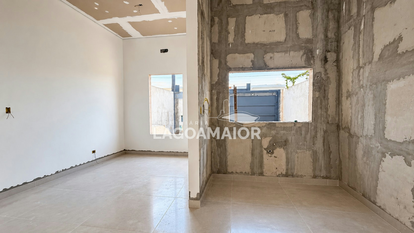 Casa à venda com 2 quartos, sendo 1 suíte, em Bela Vista da Lagoa, Três Lagoas - MS
