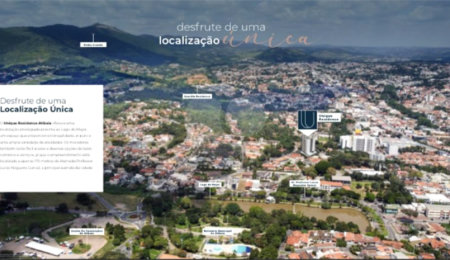 Apartamento à venda com 2 quartos, sendo 1 suíte, em Vila Gardênia, Atibaia, SP