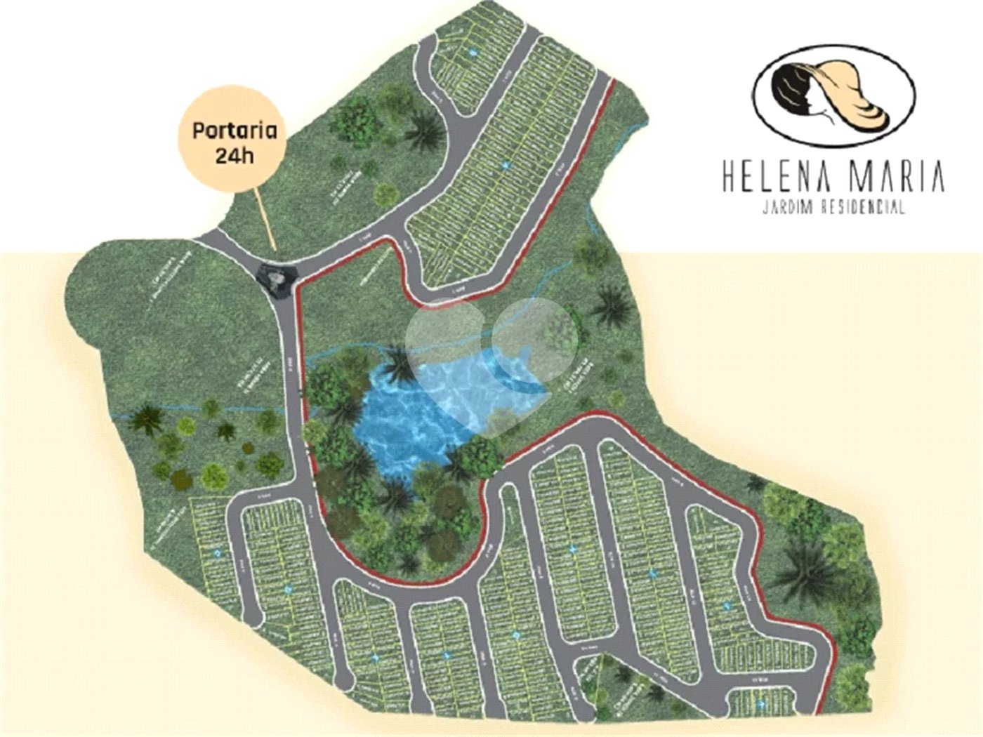 Terreno à venda no condomínio Helena Maria, Sorocaba - SP