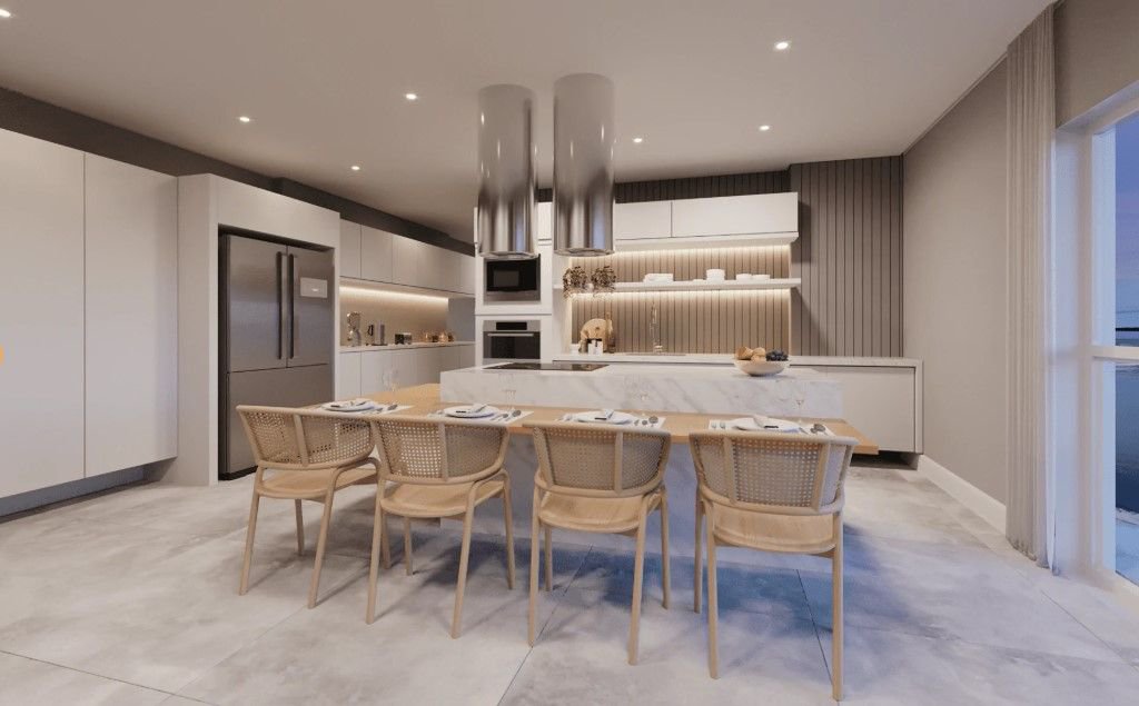 Apartamento Duplex com 4 dormitórios à venda, 500 m² por R$ 8.425.400,00 - Ponta da Praia - Santos/SP