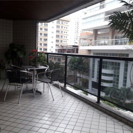 Apartamento Residencial à venda, Gonzaga, Santos - AP0854.