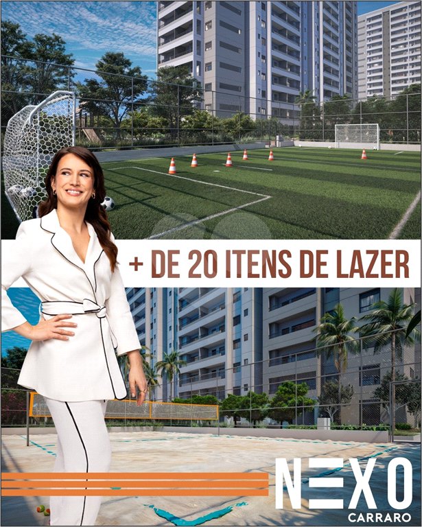 Apartamento à venda com 2 quartos, sendo 1 suíte, em Jardim Terceiro Centenário, Atibaia, SP