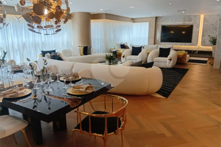 Soleil by Boca do Lobo: Apartamento de 246m² com 4 Suítes e 4 Vagas na Chácara Klabin ALTO PADRÃO
