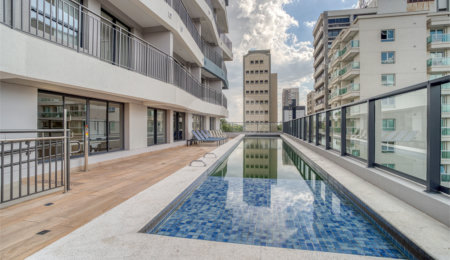 Studio à venda ou para alugar com 1 quarto em Alto da Boa Vista, São Paulo, SP