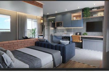 Studio à venda com 1 quarto em Vila Olímpia, São Paulo, SP
