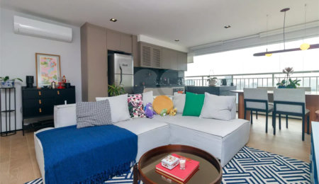 Apartamento à venda com 3 quartos, sendo 1 suíte, em Santo Amaro, São Paulo, SP