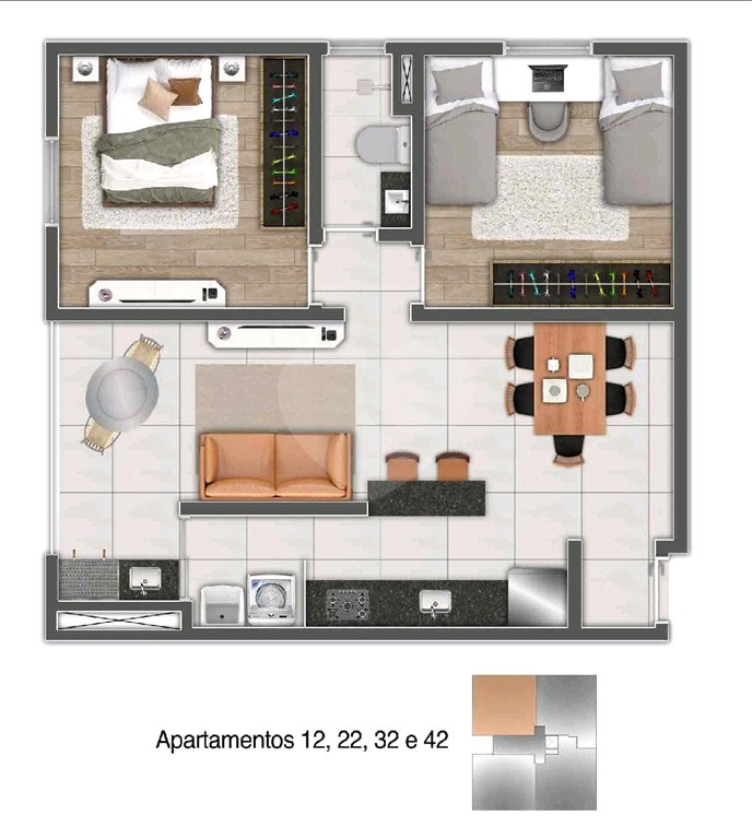 Casa à venda com 2 quartos no condomínio Residencial Sonhar Bella, Atibaia - SP