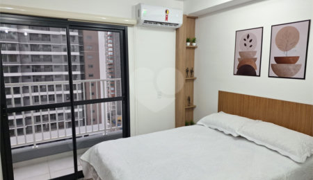 Apartamento à venda ou para alugar com 1 quarto em Alto da Boa Vista, São Paulo, SP